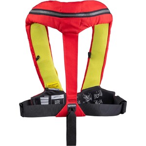 2024 Spinlock Deckvest Lite Life Jacket DW-LTE / AMR - Red